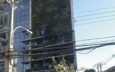 Muro Verde Edificio CEA PUCV